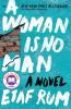 Book cover for "A woman is no man"