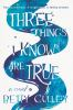 Book cover for "Three things I know are true"