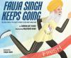 Book cover for "Fauja Singh keeps going"