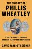 Book cover for "The odyssey of Phillis Wheatley"