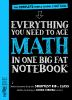 Book cover for "Everything you need to ace math in one big fat notebook"