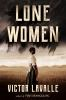 Book cover for "Lone women"