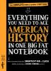 Book cover for "Everything you need to ace American history in one big fat notebook"