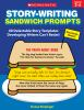 Book cover for "Story-writing sandwich prompts"